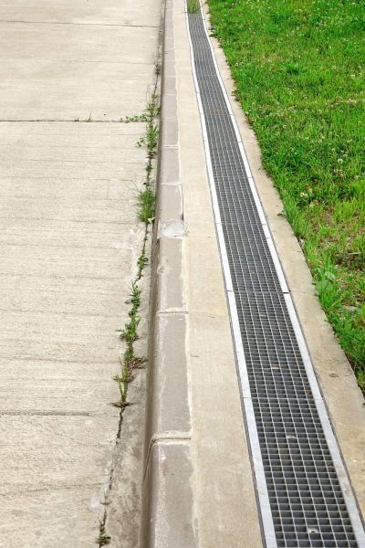 Cost of Concrete Drain Installation in Plano